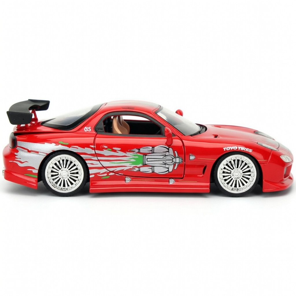 Dom’s 1993 Mazda RX-7 Custom Diecast Model – 1:43 Scale
